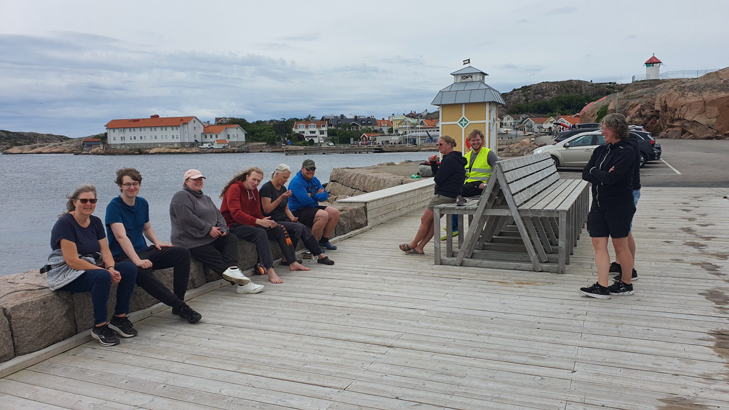 Klubbdyk vid Släggö 13 juli