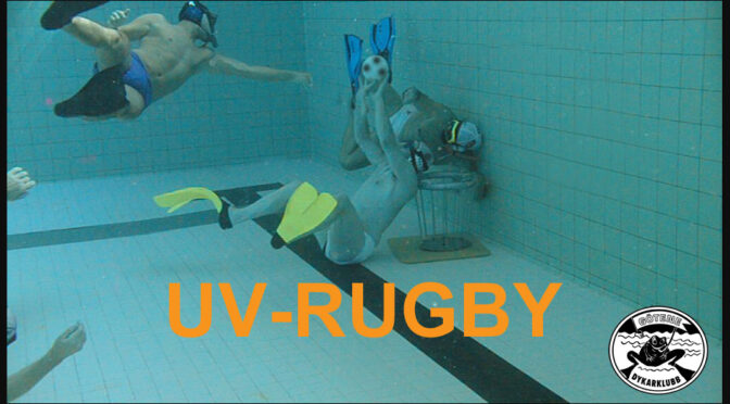 Prova på UV-rugby (undervattensrugby) 3 gånger.  Söndag 30/4, 7/5, 14/5 kl. 10.00-11.30